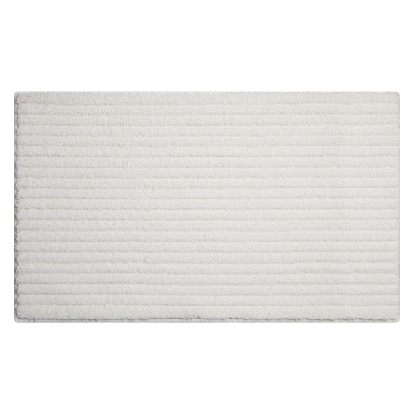 Badematte Riffle - Webstoff - Ivory - 60 x 100 cm