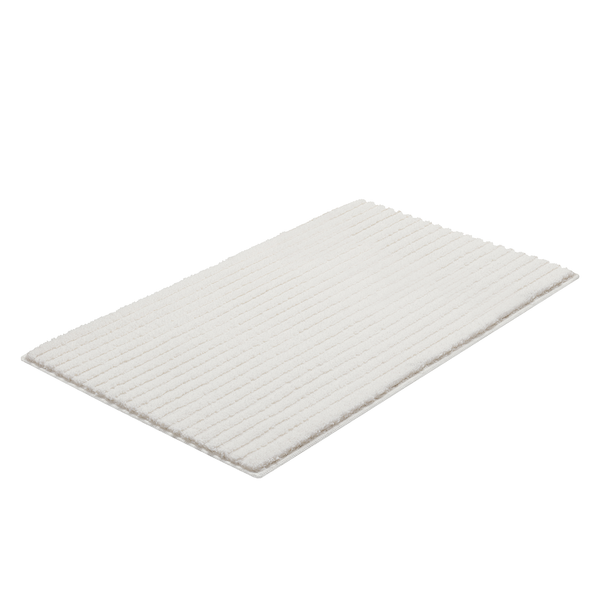 Badematte Riffle - Webstoff - Ivory - 60 x 100 cm