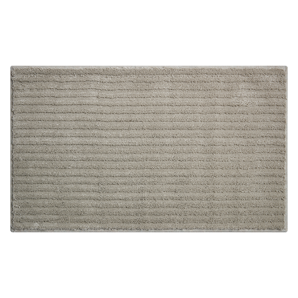 Badematte Riffle - Webstoff - Schlamm - 60 x 100 cm