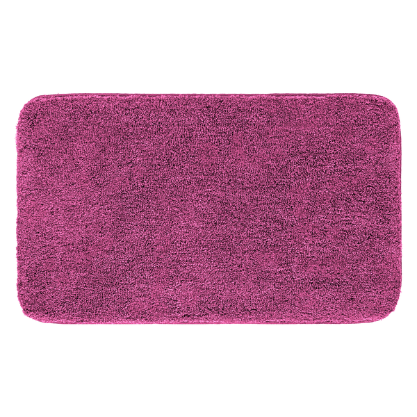 Badematte Melange - Webstoff - Fuchsia - 70 x 120 cm
