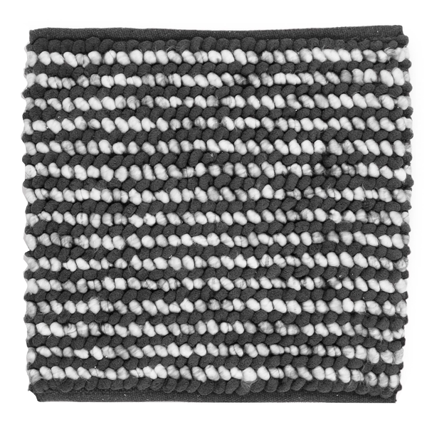Badematte Mylene - Frottee - Anthrazit - 60 x 60 cm