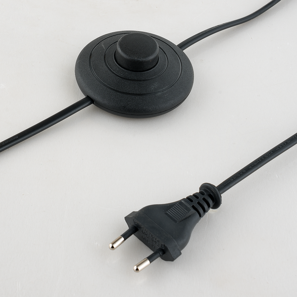 Stehleuchte Cutler - Eisen / Rauchglas - 1-flammig