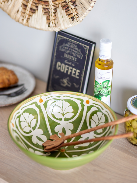 Schale Heikki - Steingut - Grün