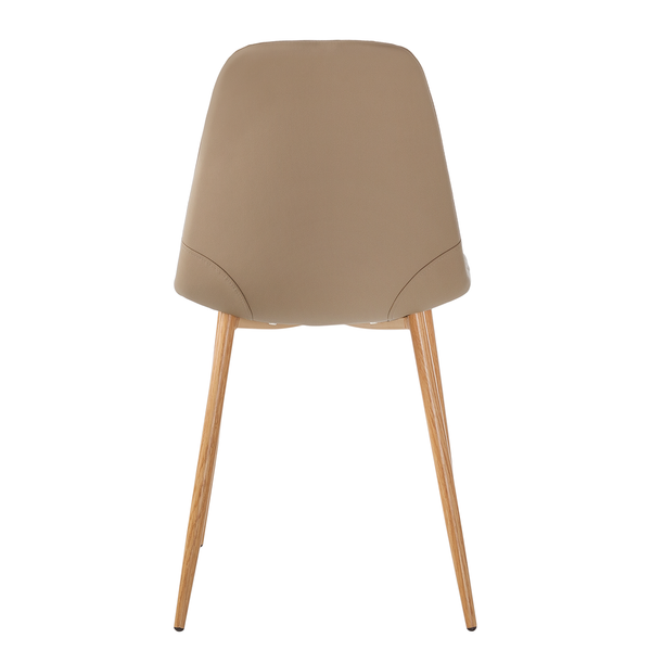 Polsterstuhl Iskmo - Taupe - 2er Set