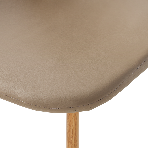 Polsterstuhl Iskmo - Taupe - 2er Set