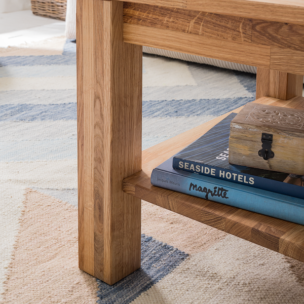 Couchtisch BenWOOD I - Eiche massiv