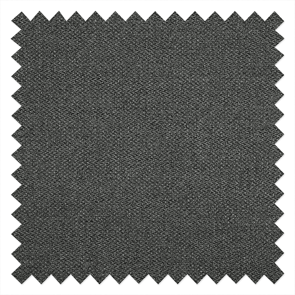 Polsterstuhl ALEDAS - Webstoff Cors: Dunkelgrau - Braun - 2er Set