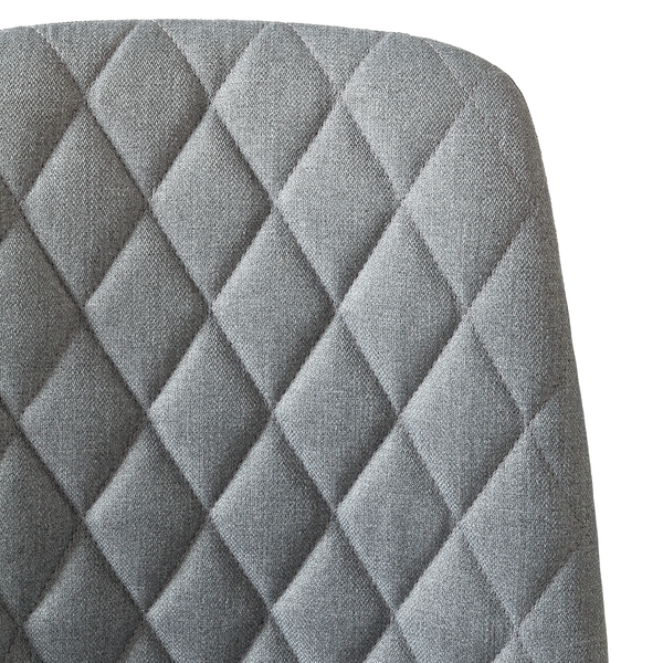 Polsterstuhl Farelas - Webstoff / Buche massiv - Webstoff Cors: Granit - 2er Set