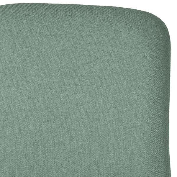 Polsterstuhl Daleras - Webstoff / Buche massiv - Webstoff Cors: Mintgrau - 2er Set
