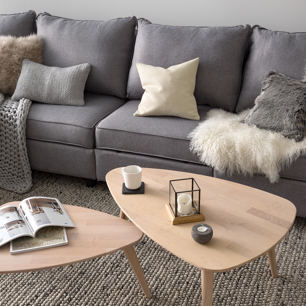 Kissen Topas - Beige