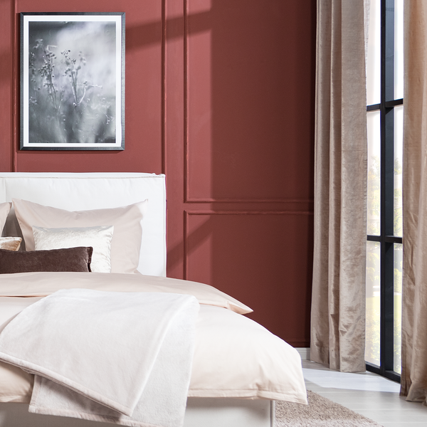 Samtvorhang Topas - Webstoff - Beige