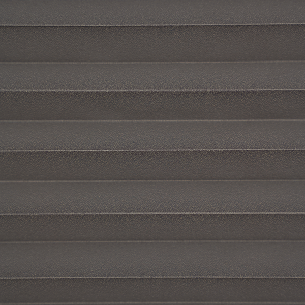 Plissee Klemmfix free - Polyester / Aluminium - Grau - 75 x 130 cm