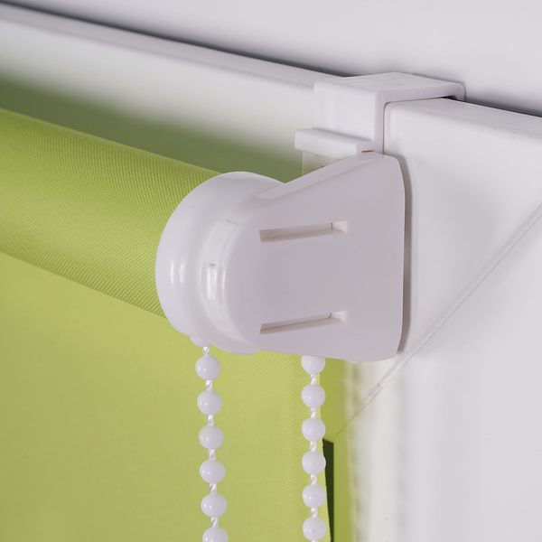 Klemmfix Rollo Win Blickdicht - Polyester - Grün - 120 x 160 cm