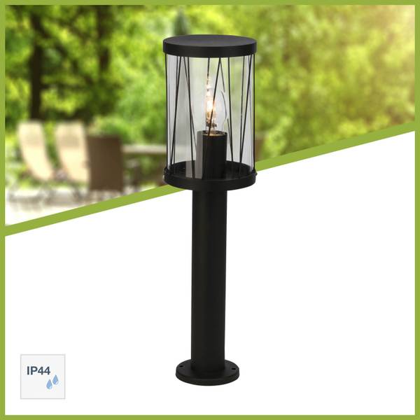 Außenleuchte Reed III - Kunststoff / Metall - 1-flammig - Höhe: 50 cm