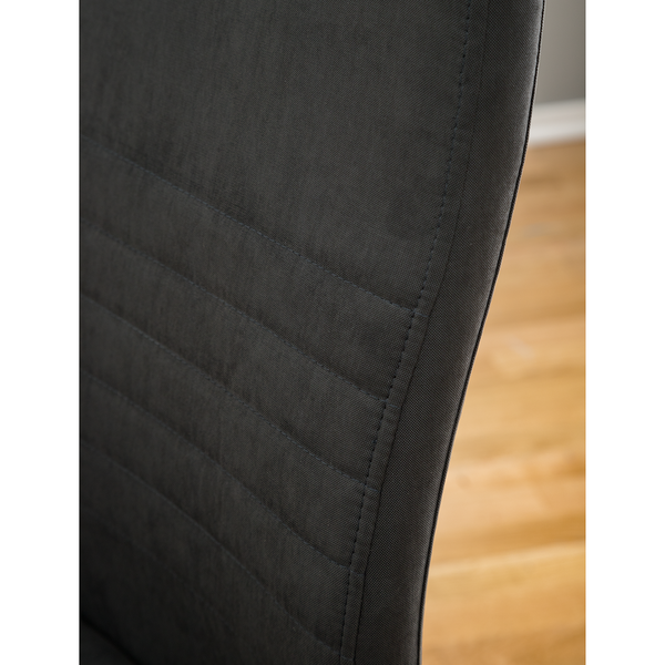 Freischwinger Claras - Webstoff - Grau - 2er Set