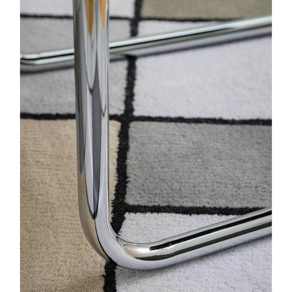 Freischwinger Claras - Webstoff - Grau - 2er Set