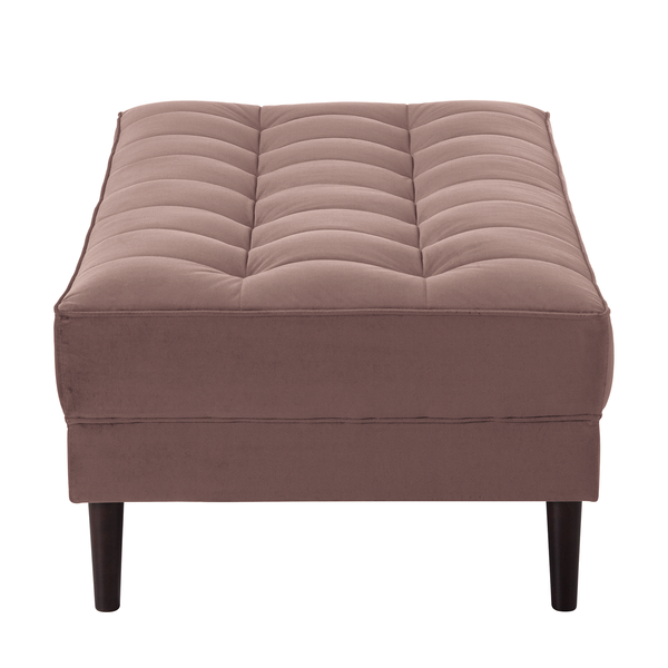 Hockerbank LAONA - Samt Pauno: Mauve