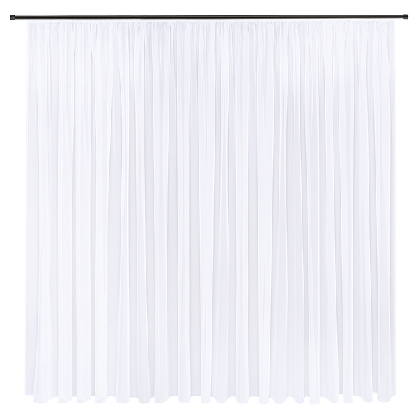 Store Pippa - Weiß - 600 x 245 cm