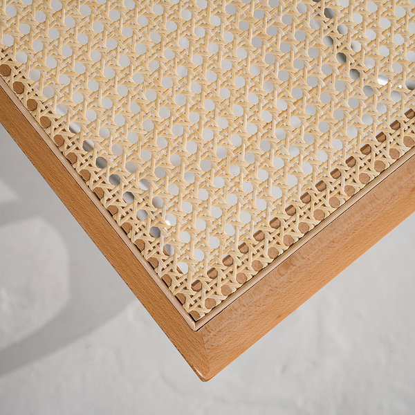 Freischwinger HOLM 2er-Set - Buche - Chrom glänzend