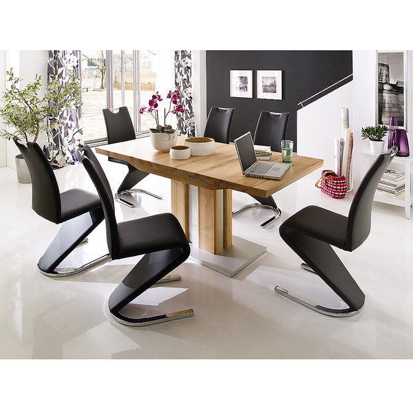 Freischwinger Amanda II - Schwarz - 2er Set