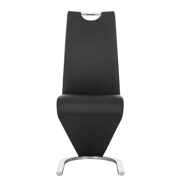 Freischwinger Amanda II - Schwarz - 2er Set