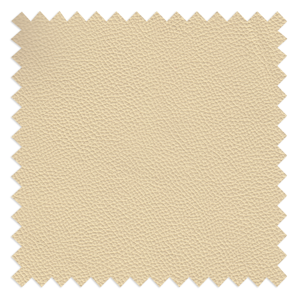 Relaxsessel Grunewald (mit Hocker) - Echtleder / Kunstleder - Creme - Hellbraun