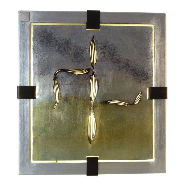 Dekoartikel Bankok Silber - Metall - 1-flammig