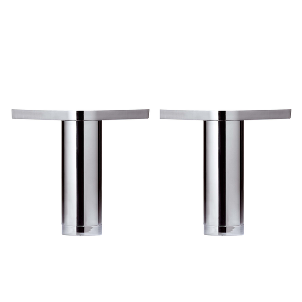 Fuß-Set Quickset 980 (2er-Set) - Chrom