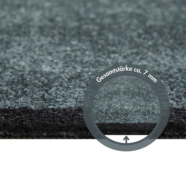 Sauberlaufmatte Touch - Farbe Grau - 67x110cm