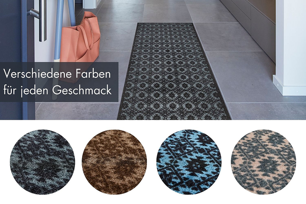 Sauberlaufmatte Spirit - Grau - 67 x 170 cm