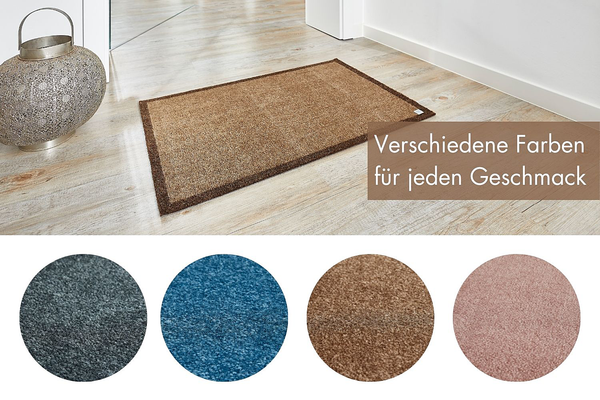 Sauberlaufmatte Touch - Braun - 67 x 110 cm