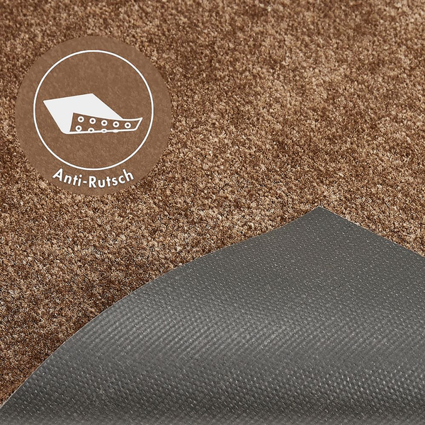 Sauberlaufmatte Touch - Braun - 67 x 110 cm