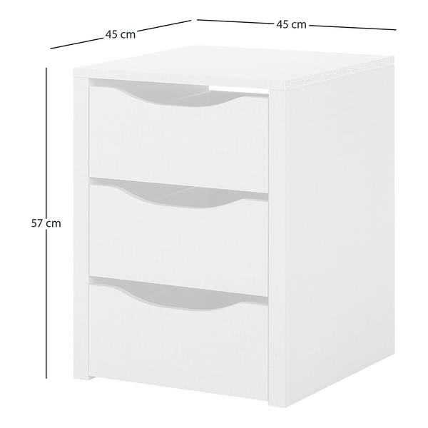 45er Schubkasteneinsatz Rauch - für Schranktiefen 57-62 cm und Schrankbreiten 45-90 cm