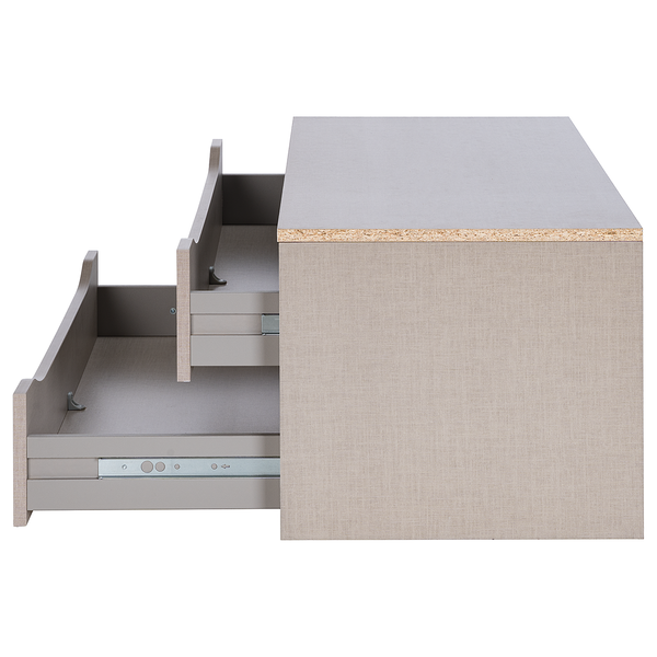 Schubladeneinsatz Rauch 90 cm - für Schranktiefen 57-62 cm - 2