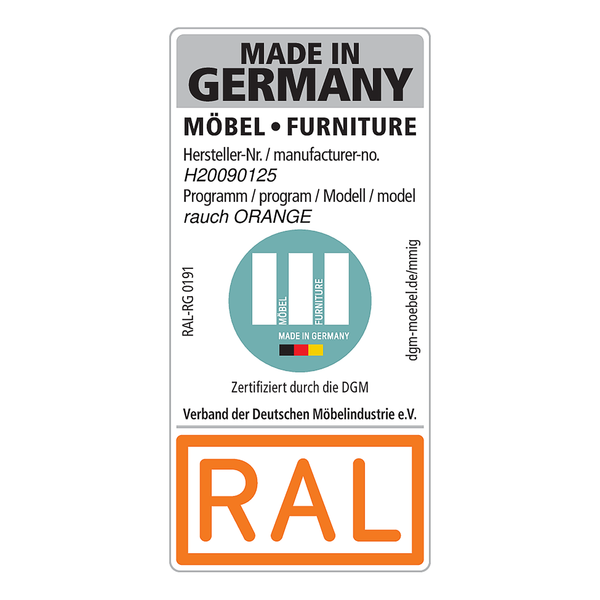 45er Fachboden Rauch (2er-Set) - für Schranktiefen 57-62 cm