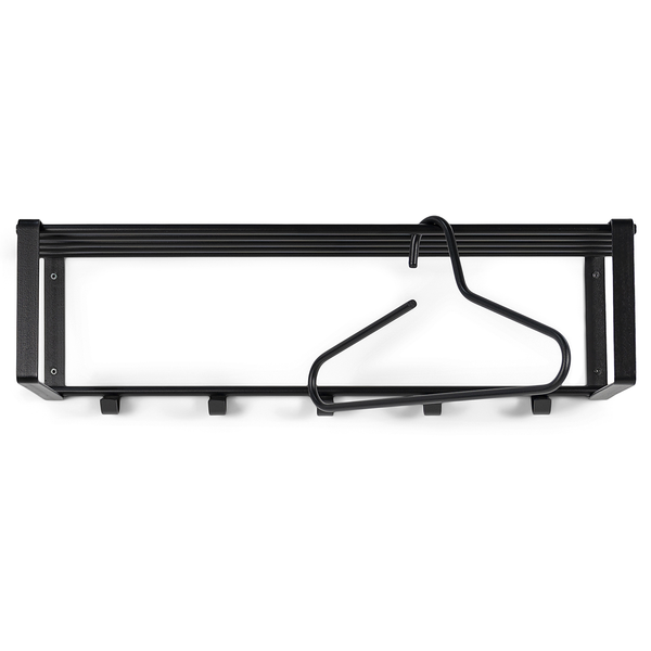 Wandgarderobe Welbeck - 70 cm - Schwarz