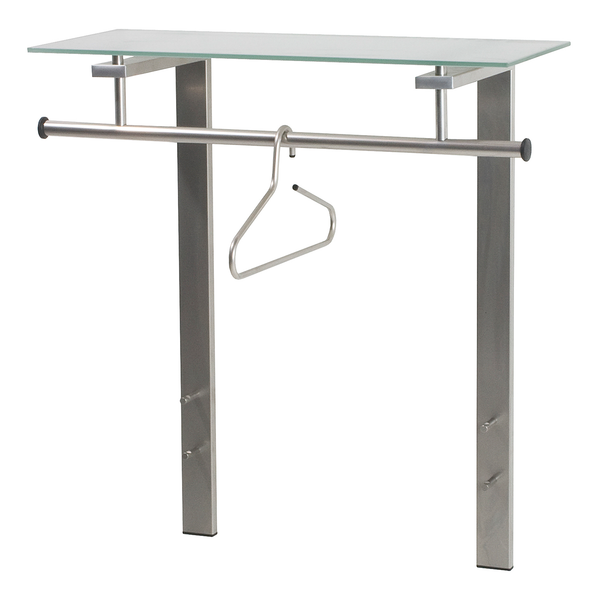 Wandgarderobe Reenvard - Nickel - Silber