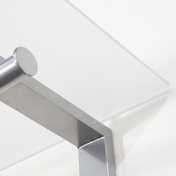 Wandgarderobe Reenvard - Nickel - Silber
