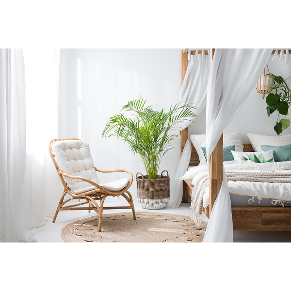 Juteteppich Chieko (handgefertigt) - Jute - 90 cm