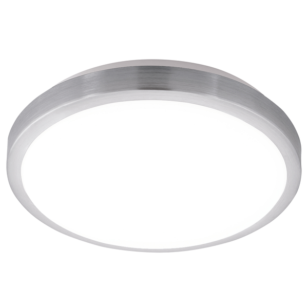LED-Deckenleuchte Competa - Kunststoff / Stahl - 1-flammig - Durchmesser: 25 cm
