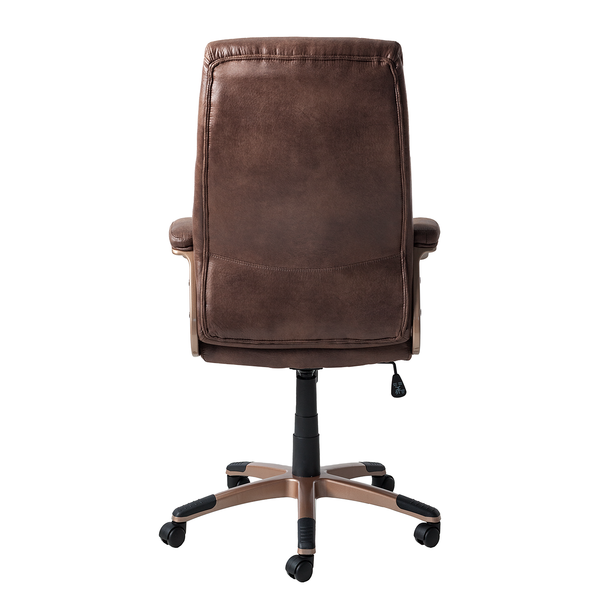 Chefsessel Hatley - Mikrofaser - Vintage Braun / Kupfer - Microfaser Viale: Vintage Braun