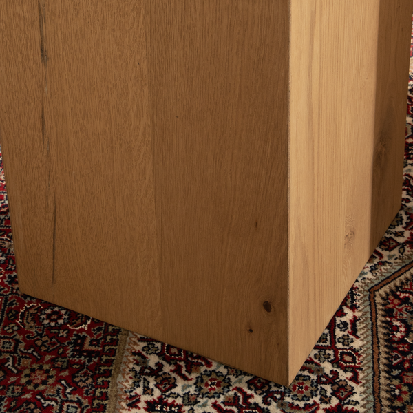 Beistelltisch Cubus III - Echtholzfurnier - Eiche