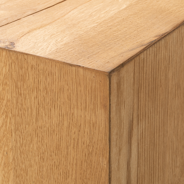 Beistelltisch Cubus III - Echtholzfurnier - Eiche