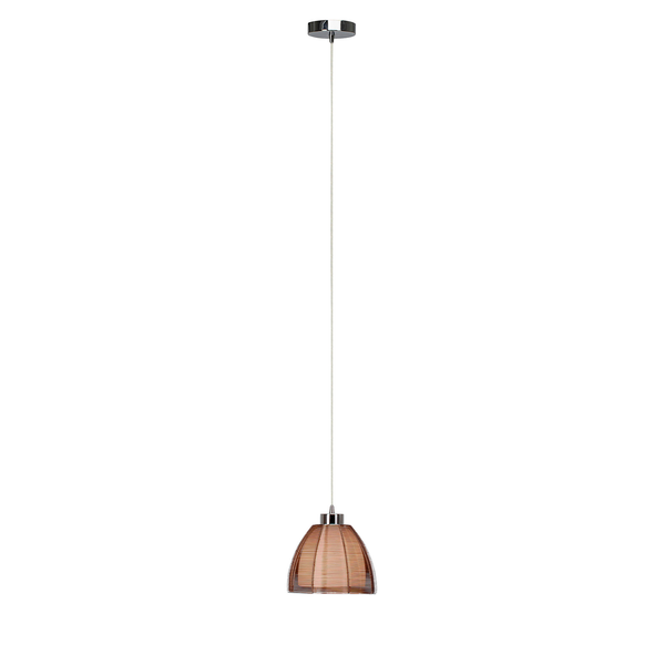 Pendelleuchte Relax I - Glas / Stahl - 1-flammig