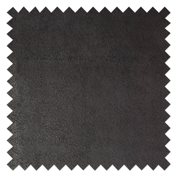 Armlehnenstuhl Ermelo III - drehbar - Kunstleder / Eiche massiv - Vintage Schwarz