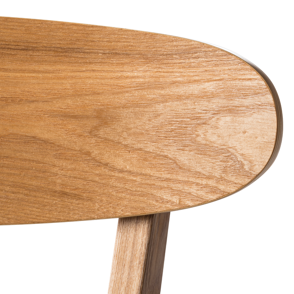 Esszimmerstuhl Bogmoor (2er-Set) - Kunstleder / Esche massiv - Beige / Schwarz