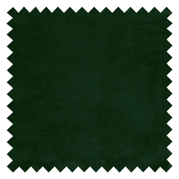Küchensofa Jacklin - Samt / Metall  - Schwarz - Grün