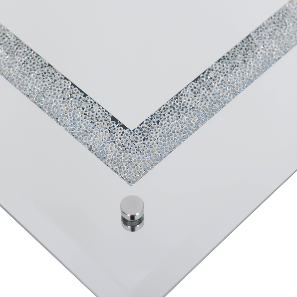 LED-Deckenleuchte Aarau - Edelstahl - Silber