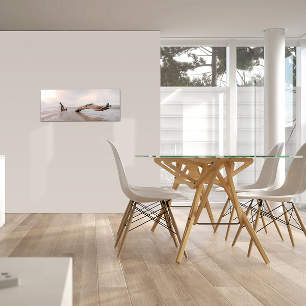Bild Medina - Beige - Holz teilmassiv - 100 x 40 x 3 cm