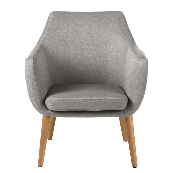 Loungesessel NICHOLAS - Webstoff Cors: Granit